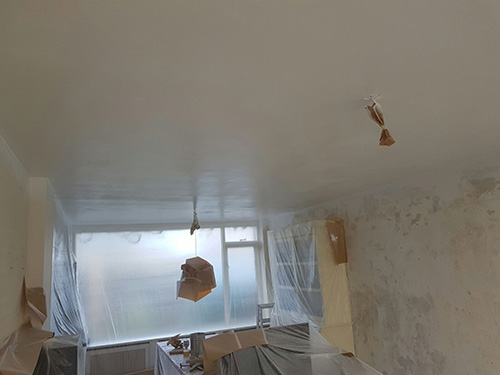 Spuitwerk door Roorda Schilders